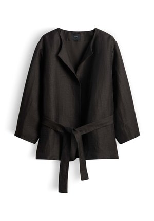 someday., LOOSE TAILORED BELTED - Leichte Jacke - dark truffle