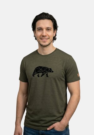 FORSBERG LOKISON  - T-shirt print - oliv