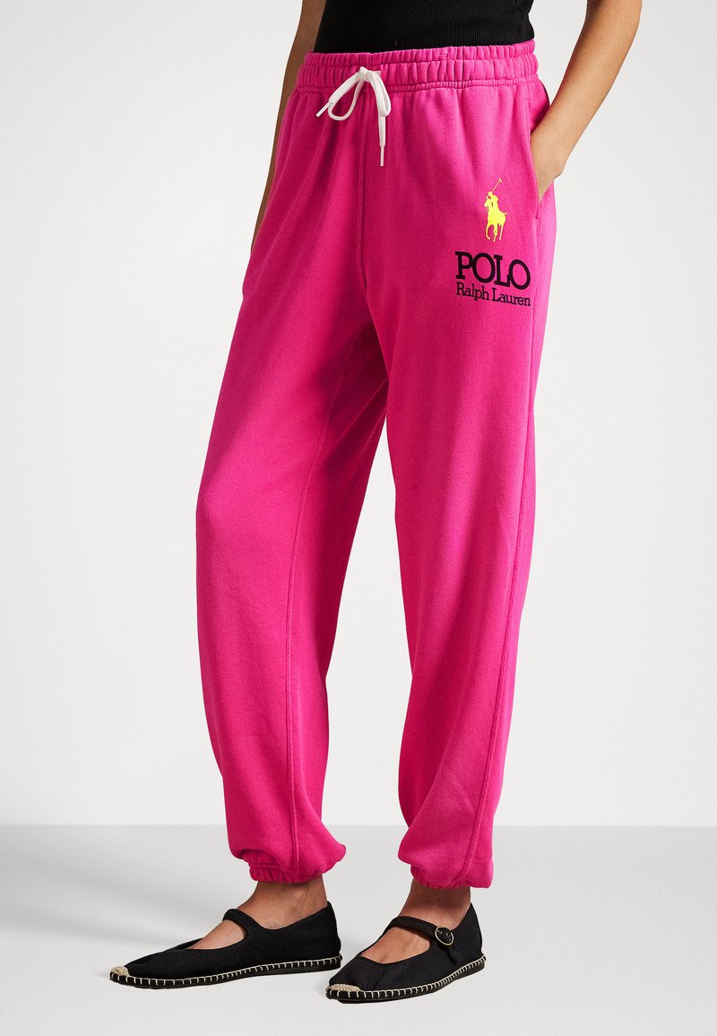 Polo Ralph Lauren BIG PONY FLEECE SWEATPANT - Treniņtērpa apakšdaļas - bright pink