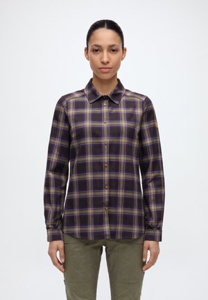 Fjällräven, ÖVIK CLASSIC SHIRT - Риза с копчета - black oak/dark violet