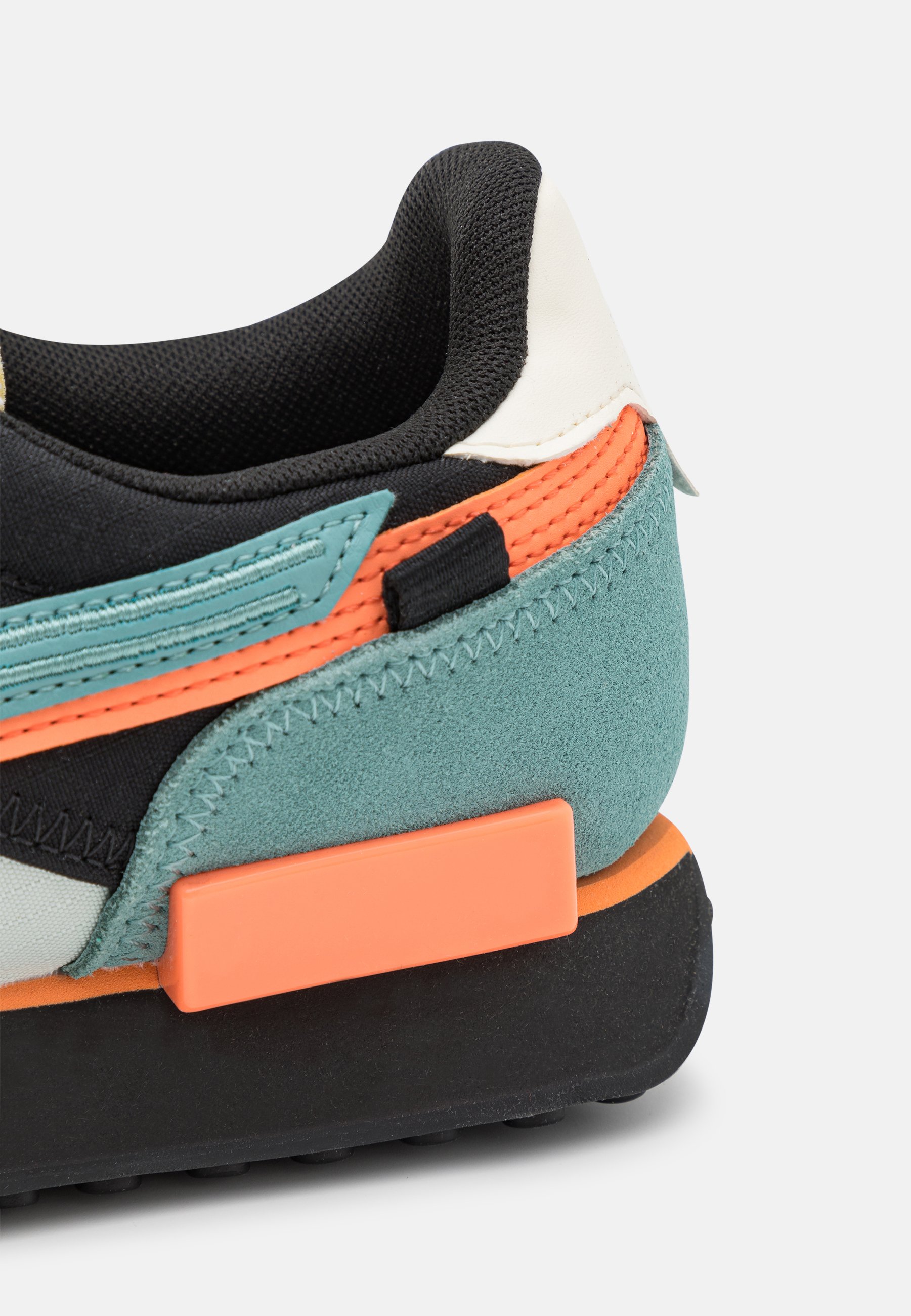 Puma FUTURE RIDER DISPLACED UNISEX - Sneakers laag - ice flow/mineral  blue/olijfgroen - Zalando.nl