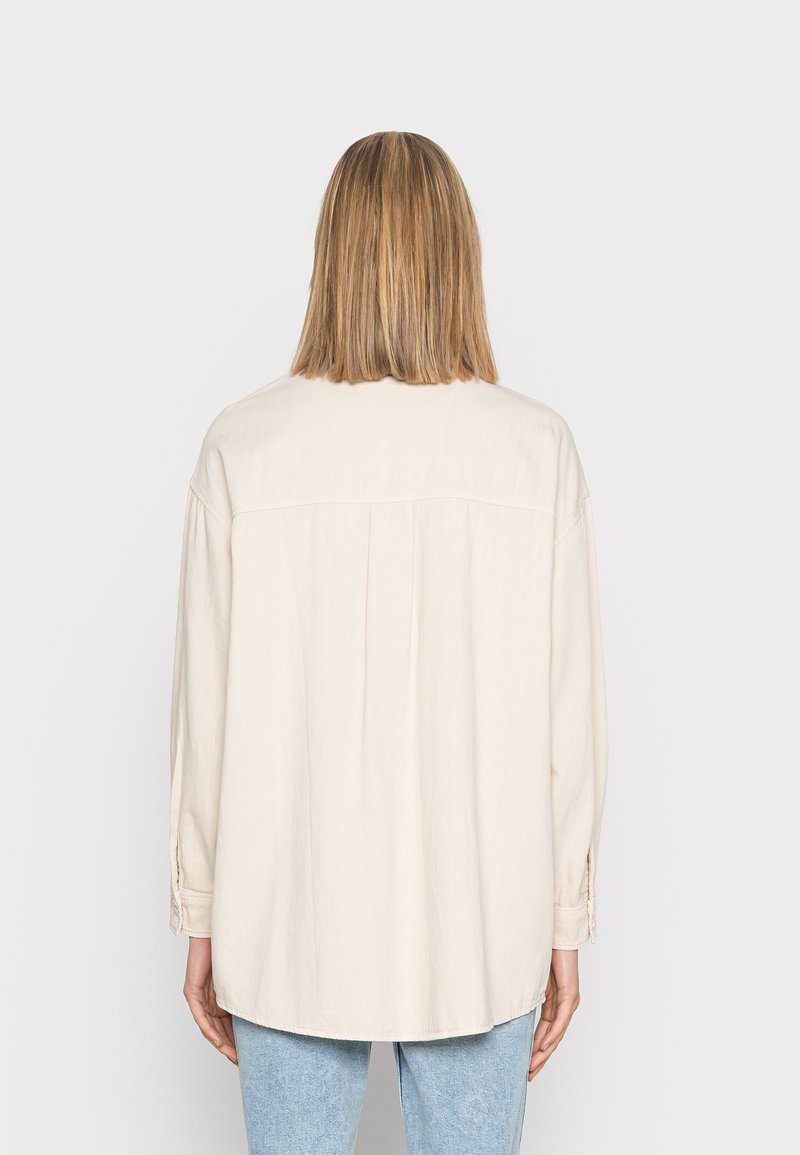 Damen Kleider | Monki Hemdbluse beige dusty light/beige - VF85303 Damen Kleider | Monki Hemdbluse beige dusty light/beige - VF85303