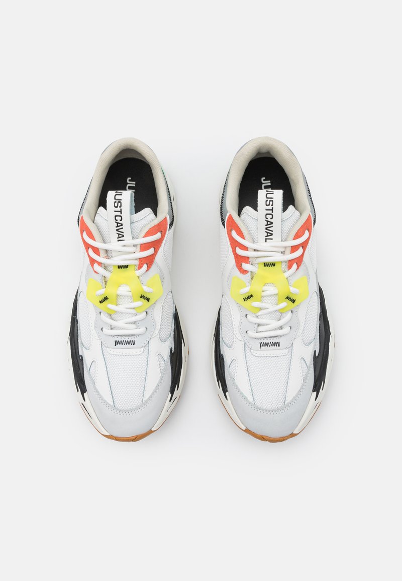 Herren Sneaker low | Just Cavalli Sneaker low white/orange/green/mehrfarbig - LM79521 Herren Sneaker low | Just Cavalli Sneaker low white/orange/green/mehrfarbig - LM79521