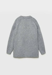 Mango Kids Kardigan - mottled grey