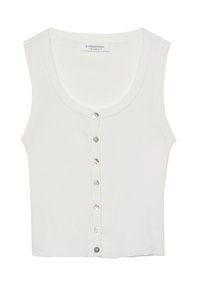 WITH BUTTONS - Liivi - beige