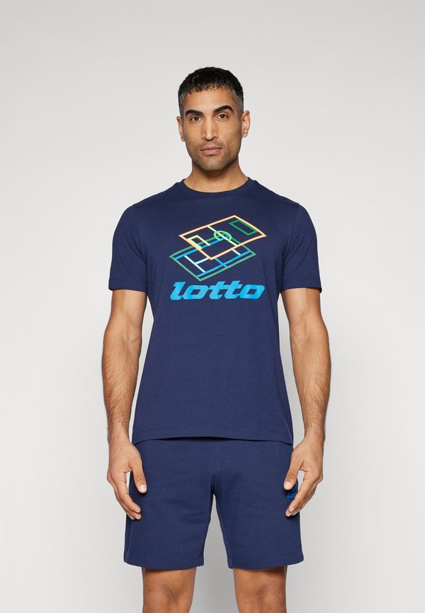 TEE HERITAGE - Print T-shirt - peacock