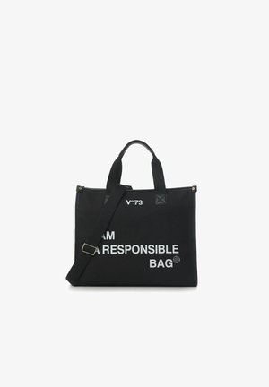 V73 SHOPPING RESPONSIBILITY BIS - Shopping Bag - nero