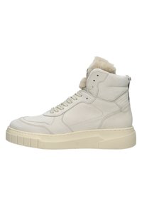 Red-Rag HOOG - Enkellaarsjes met plateauzool - beige
