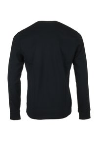 Fred Perry TWIN TIPPED  - Longsleeve - bleu marine vert laurel wreath brique carrington