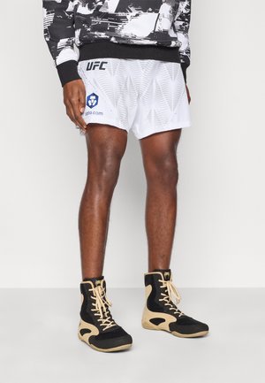 UFC ZENITH FIGHT NIGHT MENS FIGHTSHORTS SHORT FIT - Spordišortsid - white