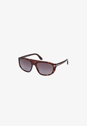 Ochelari de soare cu model țestoasă, dotati cu lentile întunecate cu gradient, ramă largă și accente subțiri de argint pe tâmple. Design fără ramă în partea superioară pentru un aspect modern.