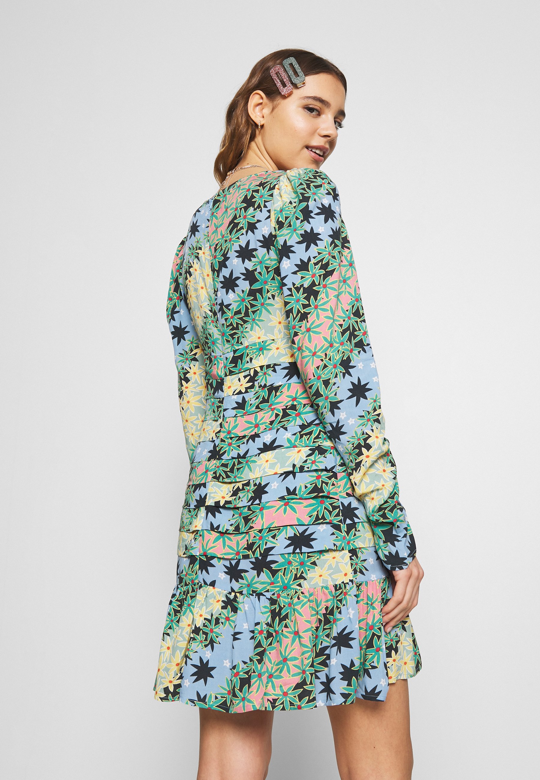 Never Fully Dressed MONACO JOHANNA PRINT DRESS Kjole Never Fully Dressed MONACO JOHANNA PRINT DRESS - Kjole - blue