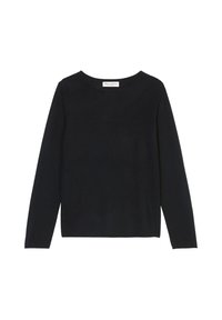 Marc O'Polo LONGSLEEVE BOAT NECK - Πουλόβερ - deep night blue