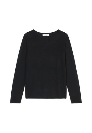 Marc O'Polo LONGSLEEVE BOAT NECK - Svetrík - deep night blue