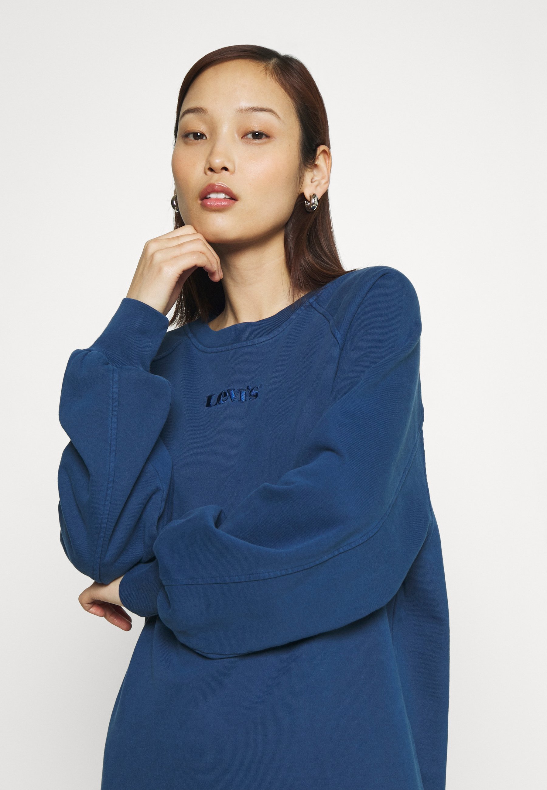FRANNIE DRESS - Day dress - navy peony 