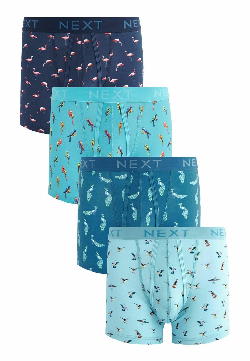 Next 4 PACK - Boxer alsónadrág - blue mixed birds