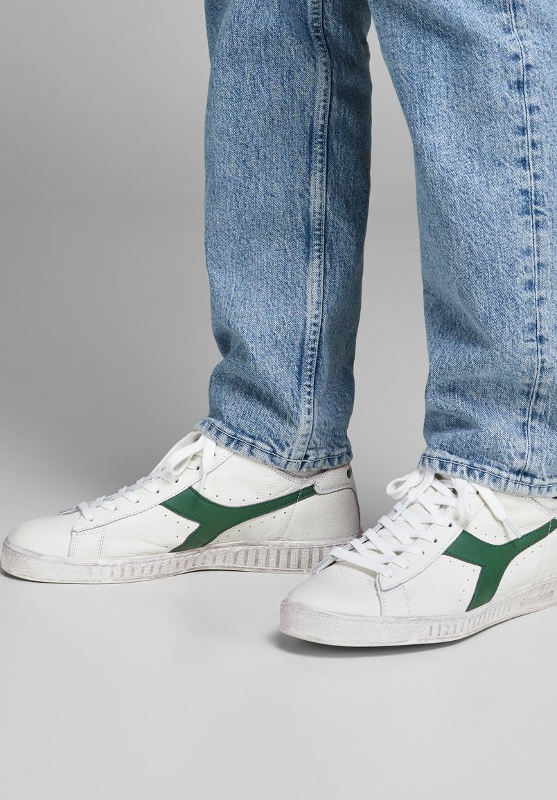 Diadora Heritage Heren Sneakers Wit grijs hoge sneaker | Van den Assem