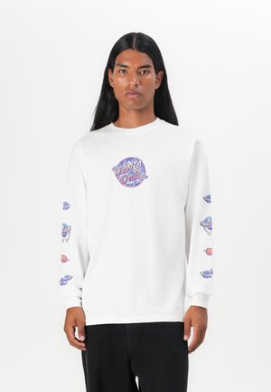 WINKOWSKI DOPE PLANET UNISEX - Long sleeved top - white