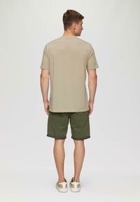 QS T-shirt print - beige