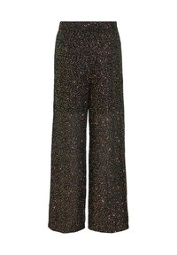 VILA Pantalones - schwarz