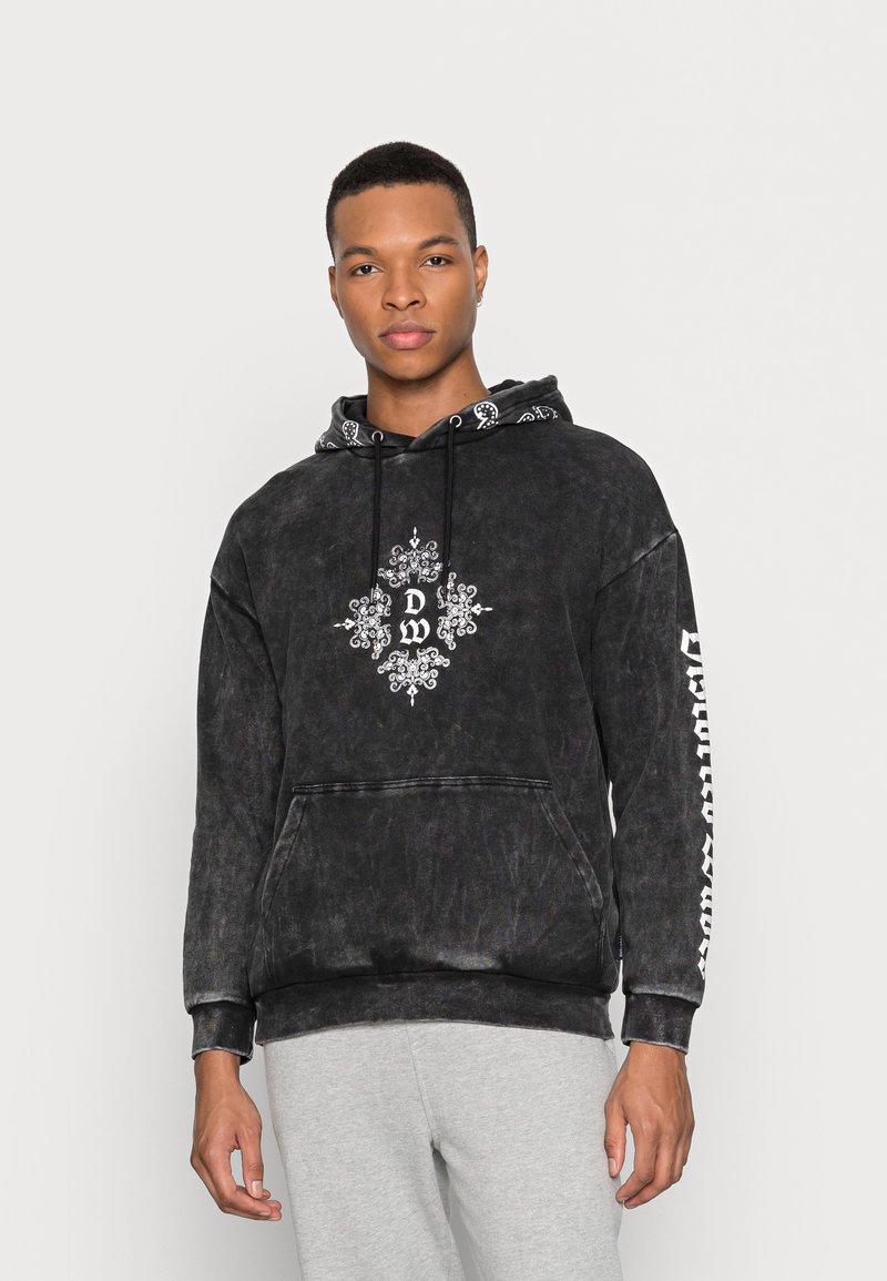 YOURTURN BANDANA PRINT HOODIE Hoodie black Zalando.de