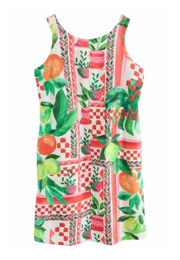 SLEEVELESS SCOOP BACK MINI - Freizeitkleid