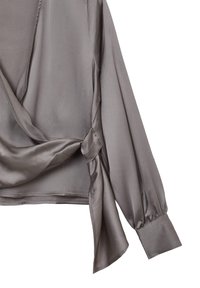 Calliope CROISÉ AVEC CEINTURE - Camicetta - gris