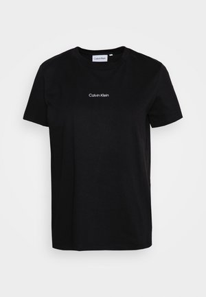 MICRO LOGO REGULAR - T-shirt basic - black
