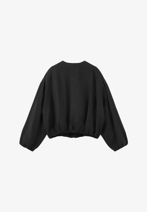 Balmohk, Zip-Front Bomber - Chaqueta fina - black