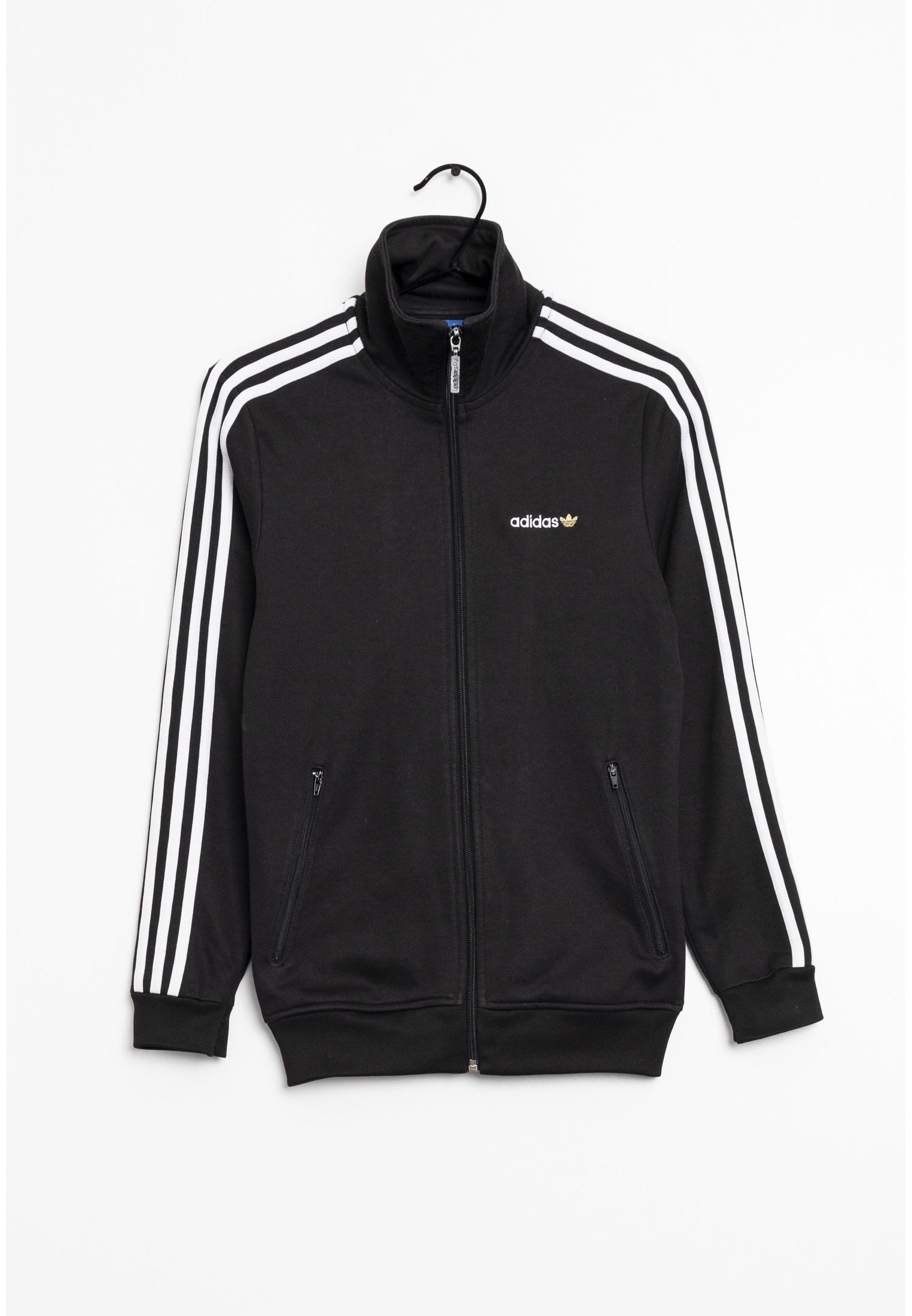 adidas Originals Zip-up sweatshirt black (Pre-owned) Zalando