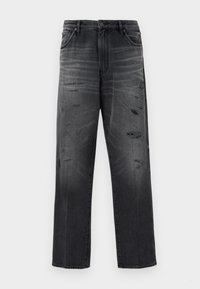 POCKETS PANT - Relaxed fit jeans - medium grey denim