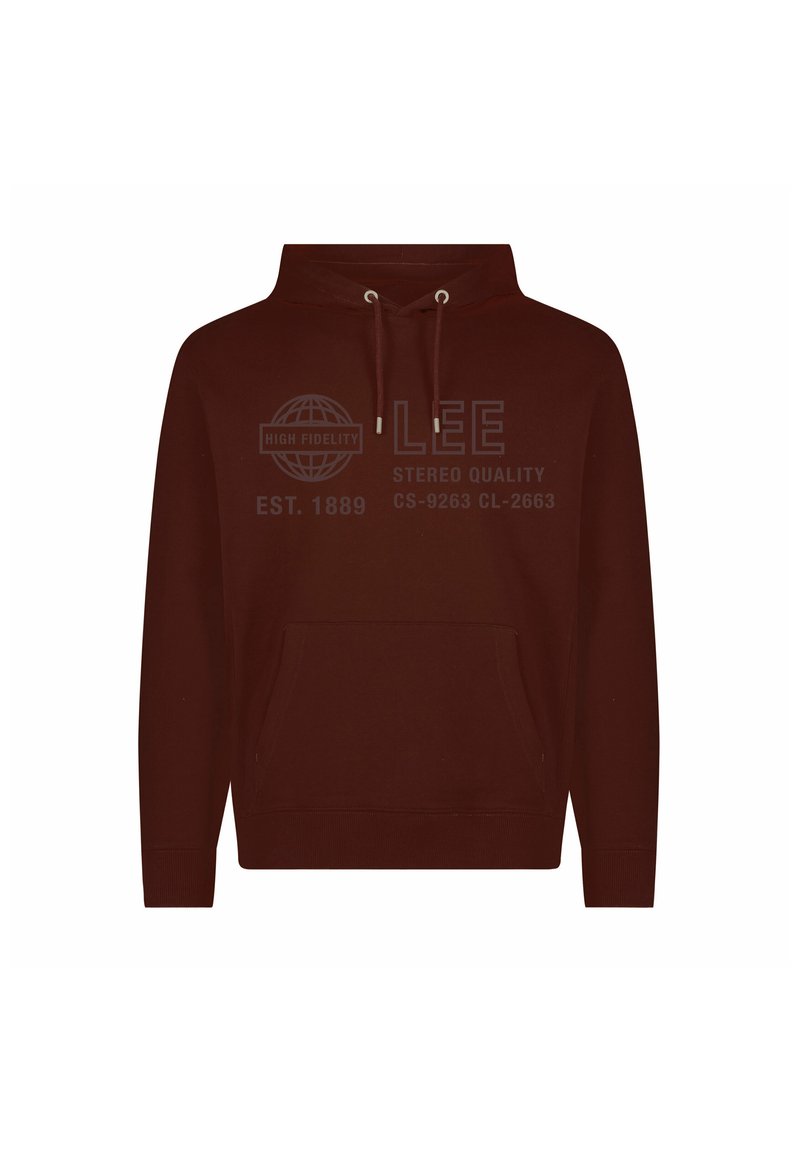 Lee Hoodie donkerrood