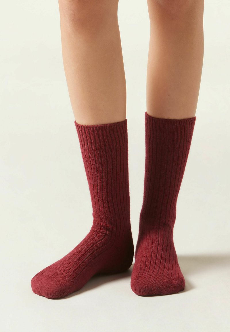 Calzedonia KURZE  - Calze - rot - 945 - dark red