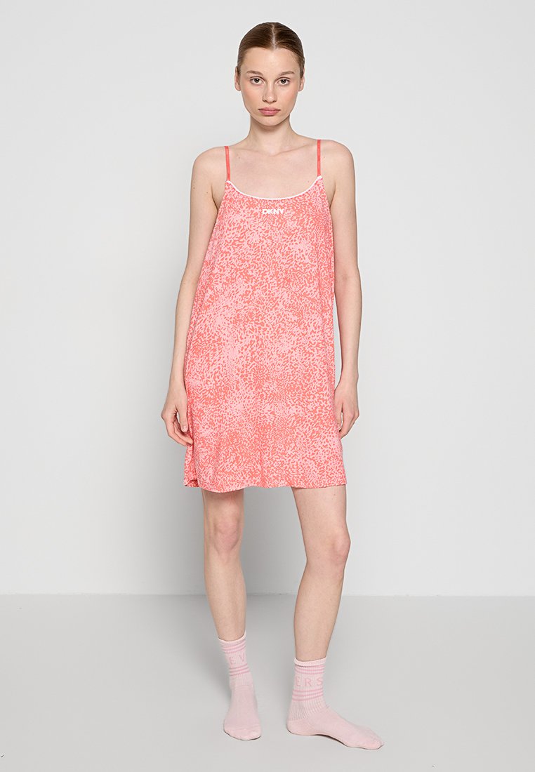 DKNY Loungewear Nachtjapon koraalrood