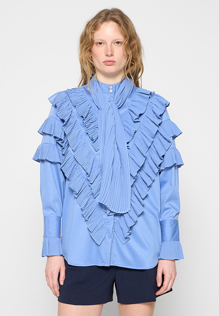 Bruuns Bazaar Blouse blauw