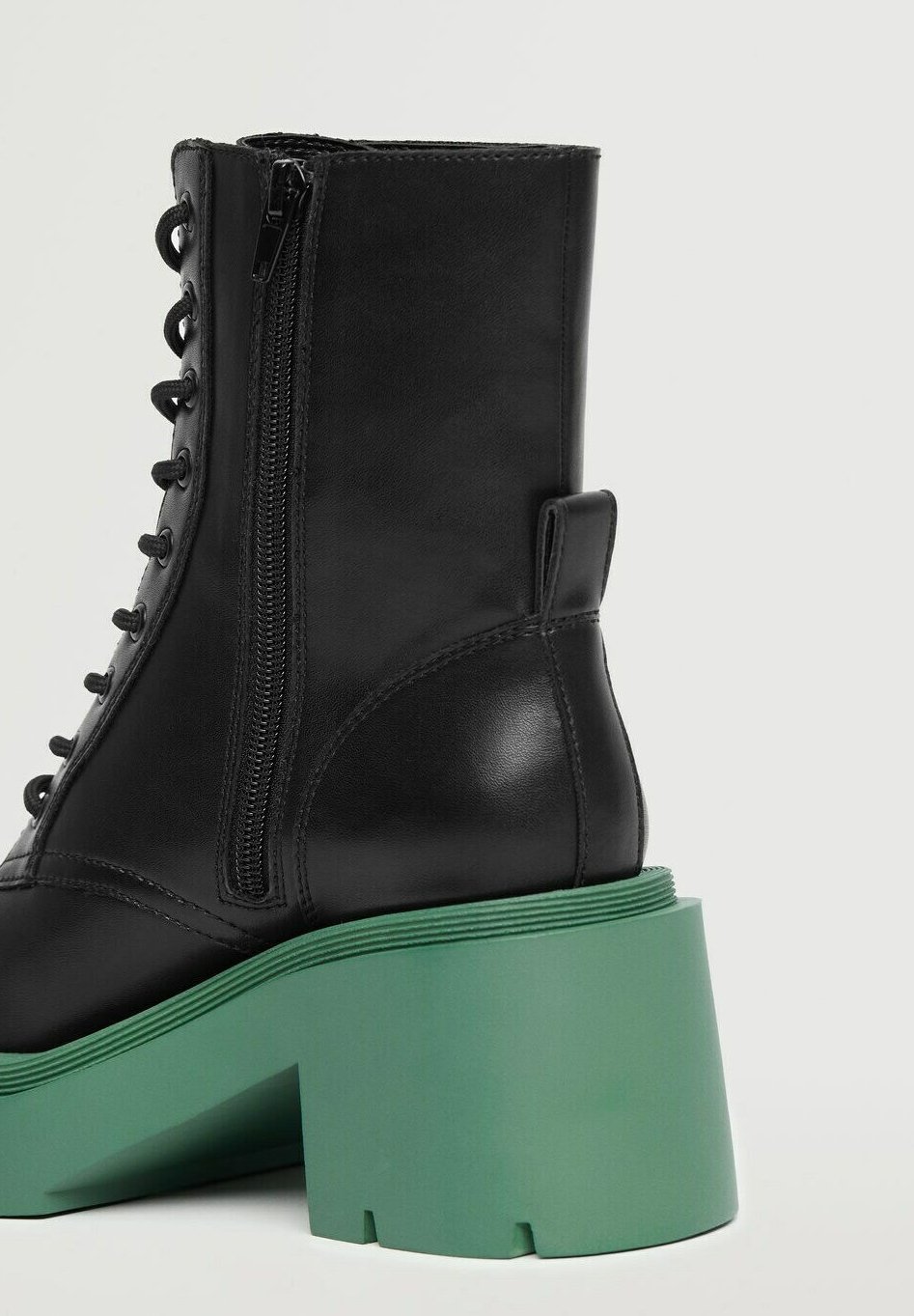 Mango SOLDIER - Botines con plataforma - noir/negro - Zalando.es