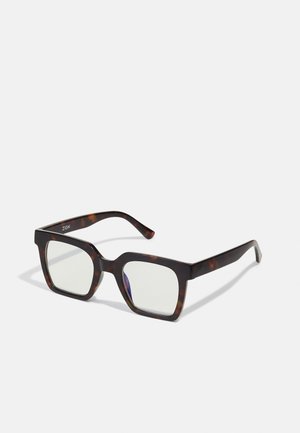 UNISEX - Blue Light Brillen - brown