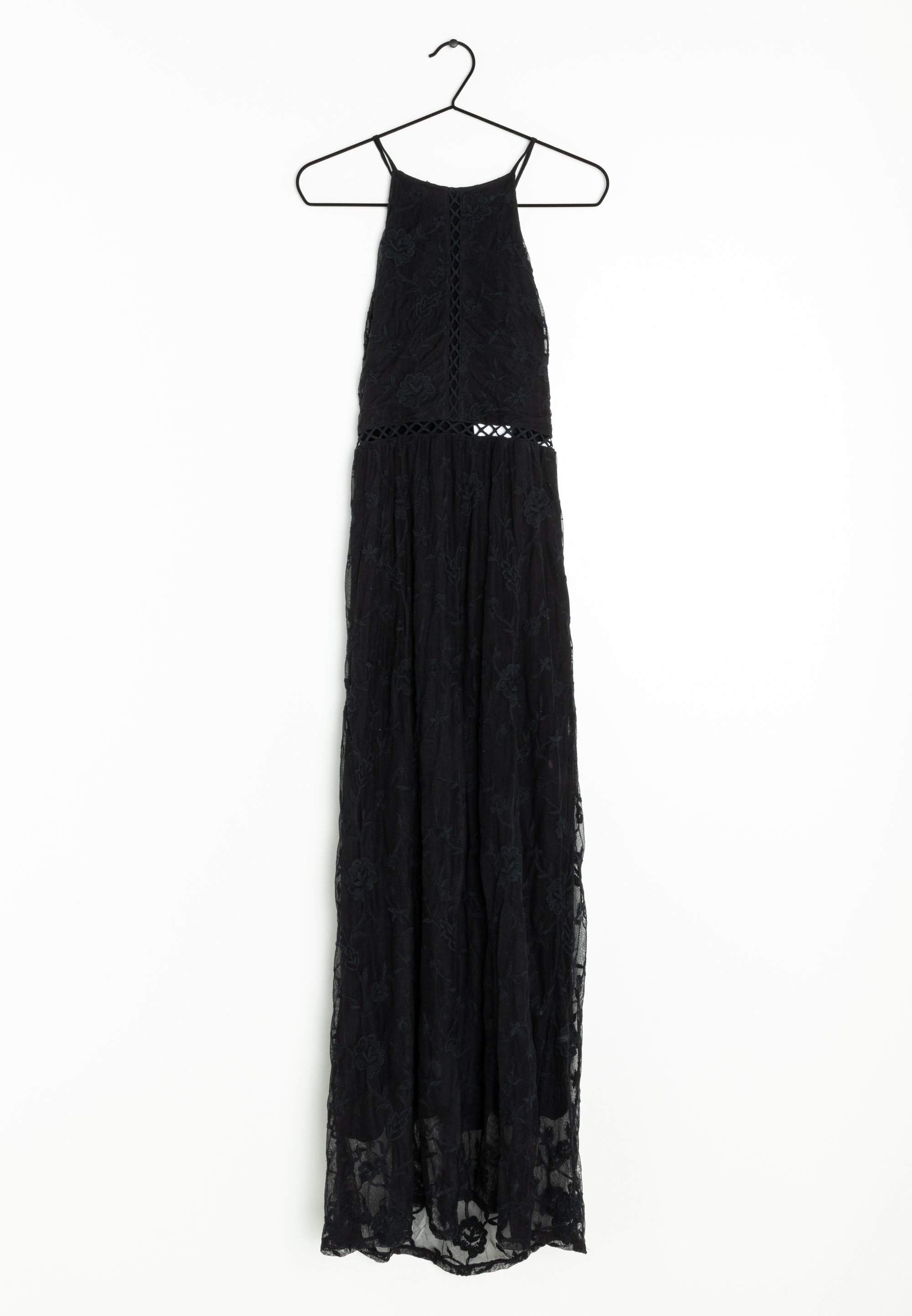 hollister black maxi dress Hollister - Striped Maxi Dress - Women - Polyester/Spandex - L