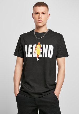 Print T-shirt - black