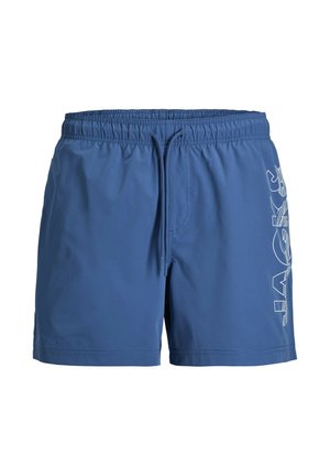 Jack & Jones, JACK & JONES MEN'S SWIM SHORT JPSTMAUI WAVE LOGO PLAIN - Badeshorts - delft