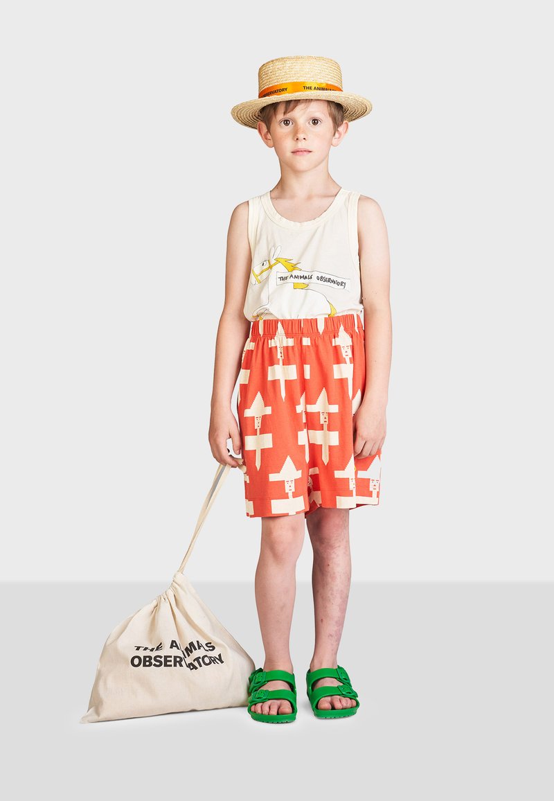 Squab Kids Top in White Lindo by The Animals Observatory