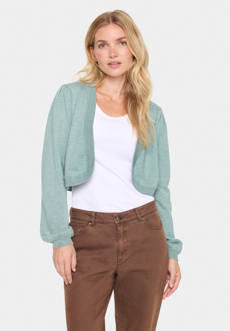 Saint Tropez MILASZ BOLERO - Jopica - blue surf melange