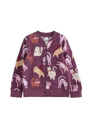 WITH ZIP - Bomberjacke - dark dusty lilac