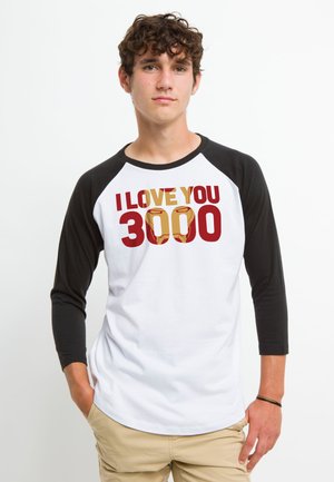 AVENGERS ENDGAME LOVE YOU 3000 - Long sleeved top - white black