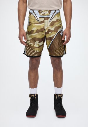 Venum, CAMO HERO FIGHT SHORTS - Спортни шорти - light beige/ brown