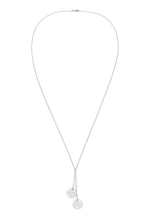 LAYER LONG STRUCTURED - Halskæder - silberfarben