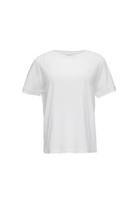 comma casual identity MIT LOGO DETAIL - T-shirt basic - weiß