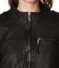 Maze ROCHA - Lederjacke - black