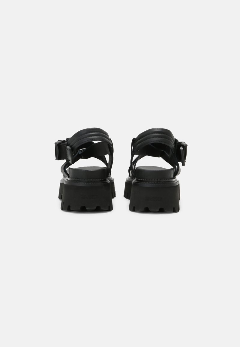 Damen Sneaker | Bronx GROOVY Plateausandalette black/schwarz - AK01131 Damen Sneaker | Bronx GROOVY Plateausandalette black/schwarz - AK01131