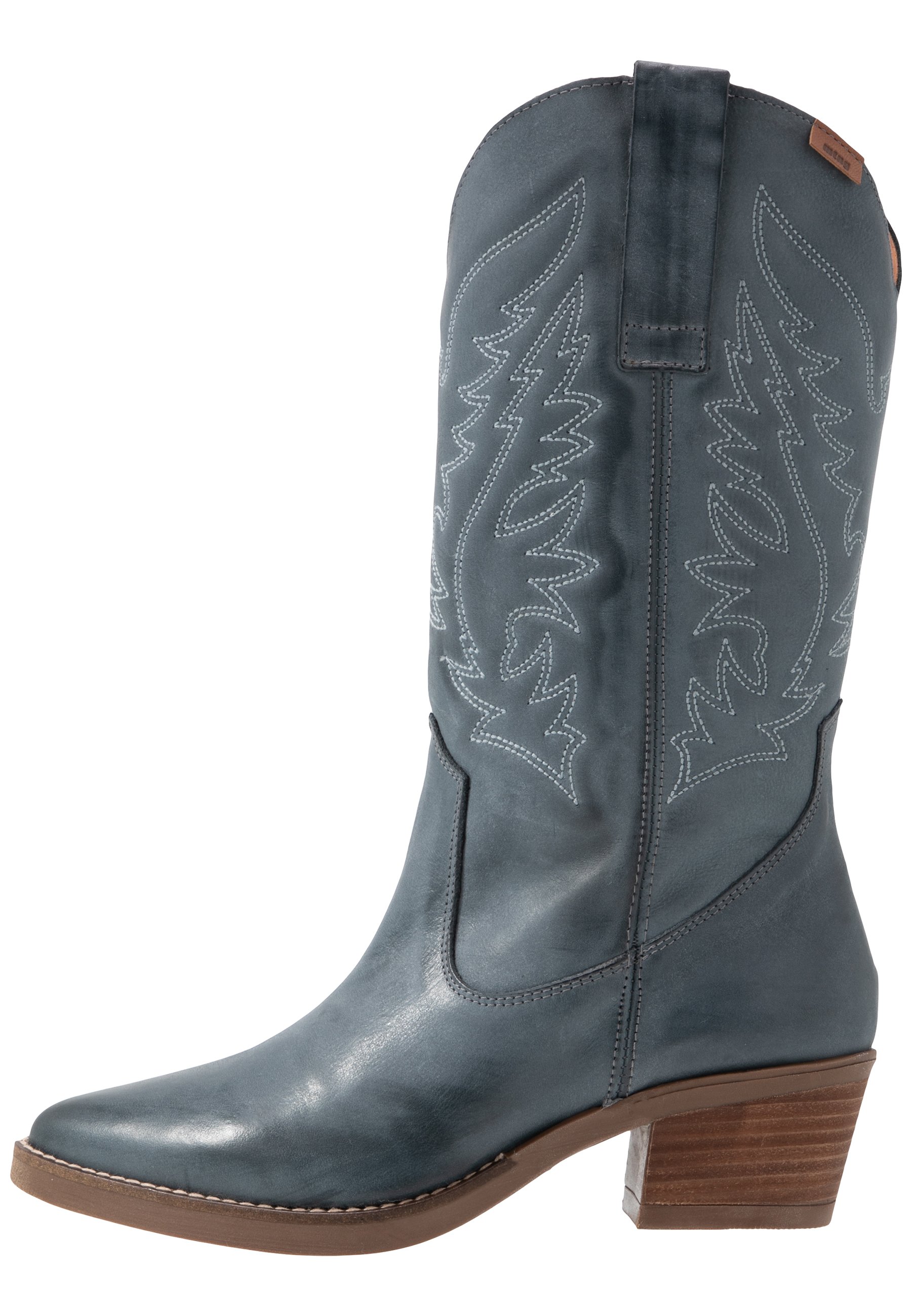 santiag bleu homme